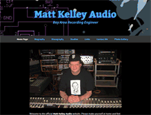 Tablet Screenshot of mattkelleyaudio.com